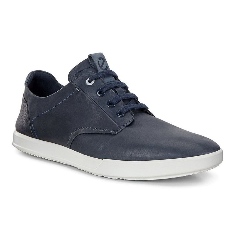 Men Casual Ecco Collin 2.0 - Sneakers Blue - India XHJKGW903